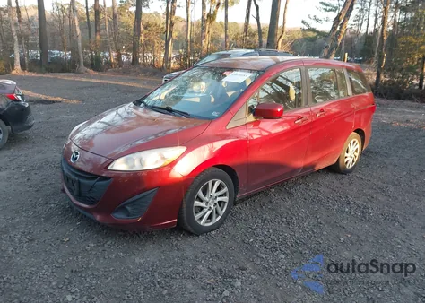 2012 Mazda Mazda5 Sport from USA, damaged, VIN JM1CW2BL9C0130636